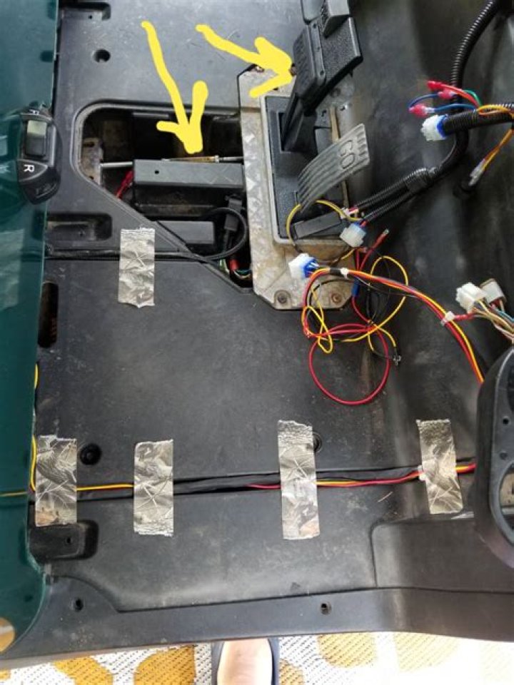 Where is the brake light relay located?