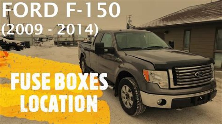 Where is the fuse located for a 2013?