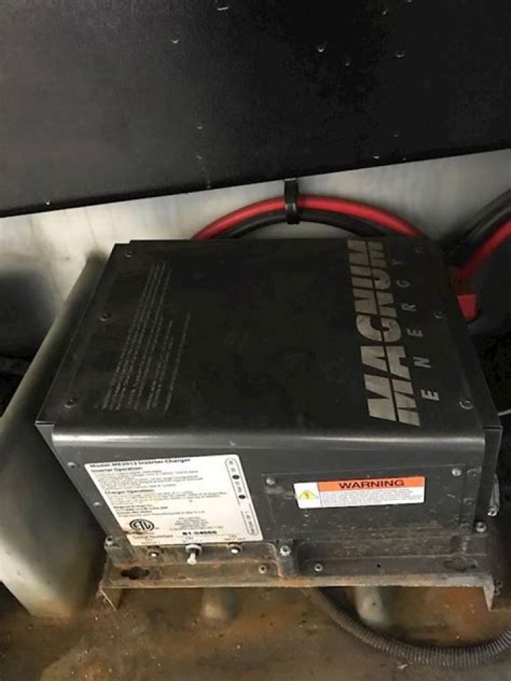 Where is the ground cable on Magnum me2012 inverter?