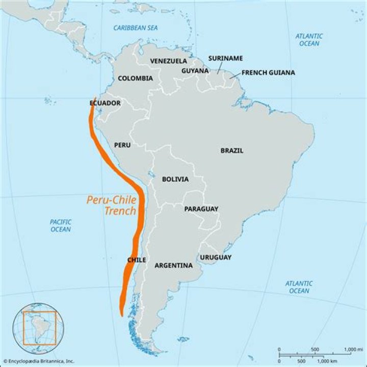 Where is the Peru Chile trench