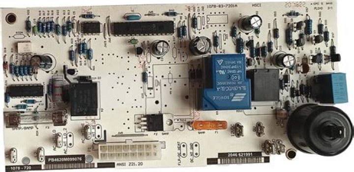 Where is the serial number on a Norcold Power Board?