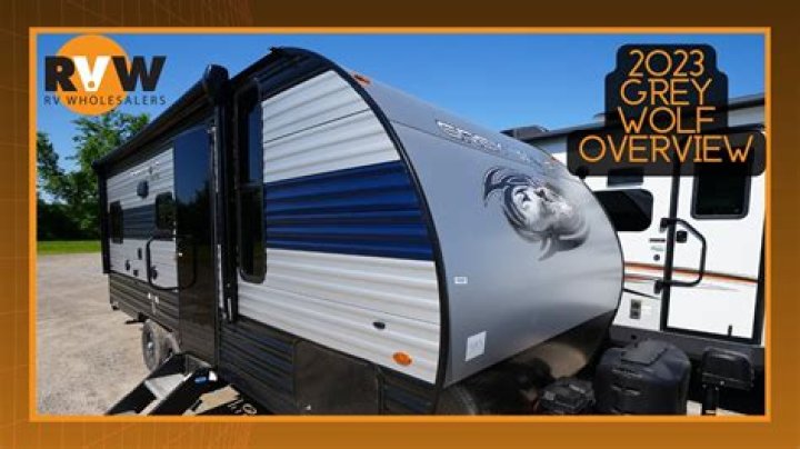 Where is the water pump on a GREY Wolf camper?