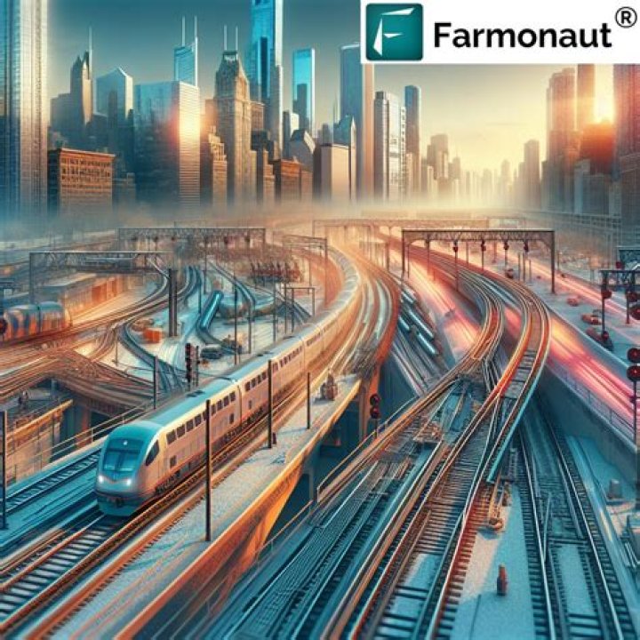 Which City is North Americas largest rail hub