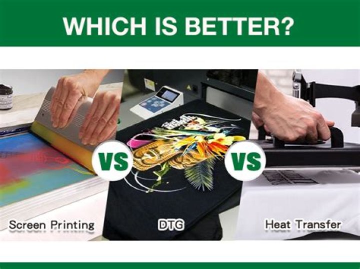 Which is cheaper screen printing or heat transfer?