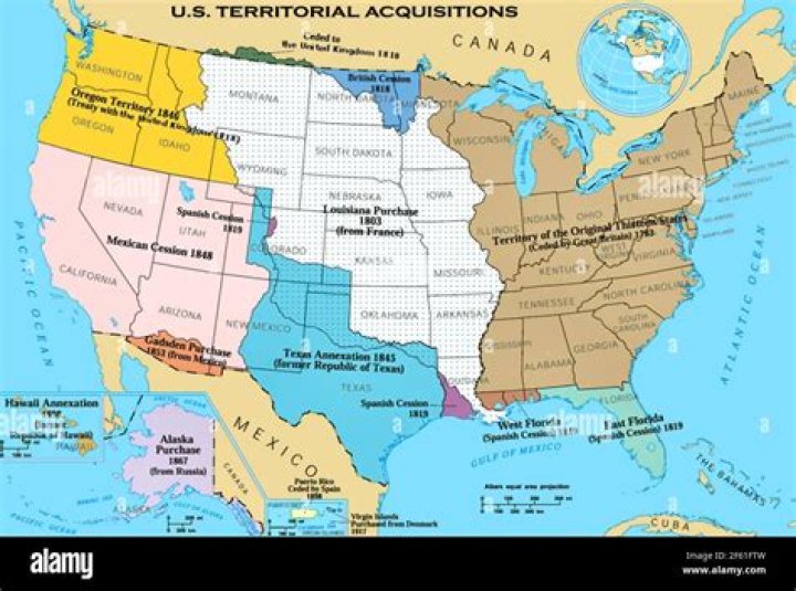 Who did the United States acquire California from?