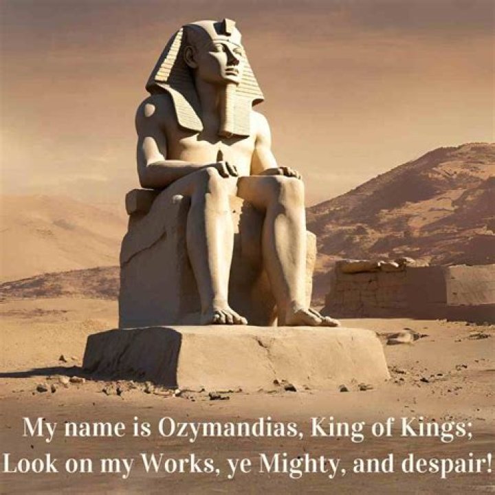 Who is ye mighty in Ozymandias