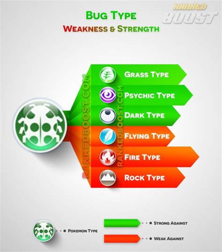 Why are dark types weak to bug