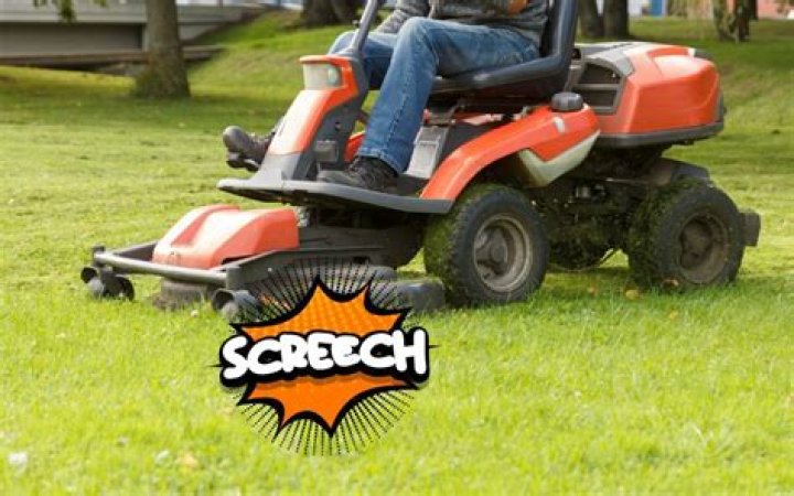 Why do I hear a clicking noise when I start my riding mower?