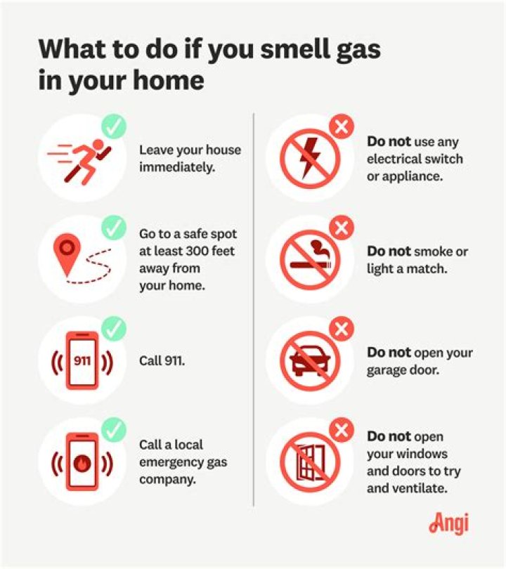Why do I smell gas when I turn off my car?