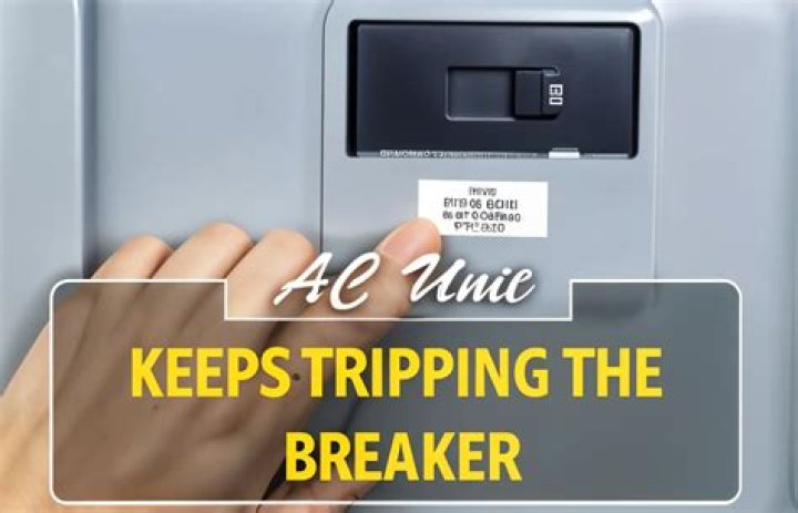 Why does my AC breaker keep tripping in my RV?