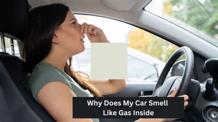 Why does my car smell like gas when the heater is on