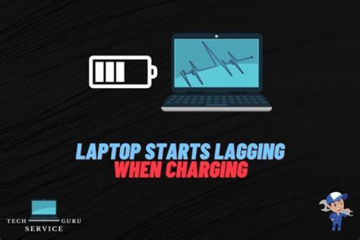 Why does my computer fan keep running when charging?