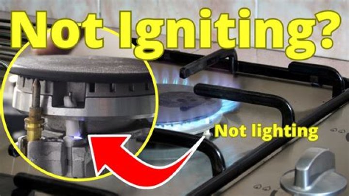 Why does my gas stove light not turn on?