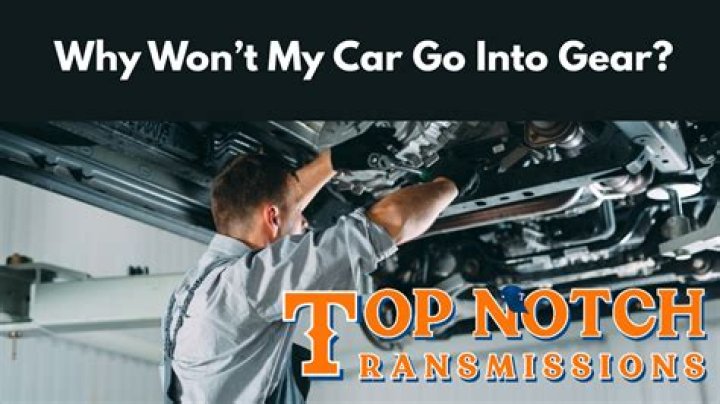 Why does my manual transmission not go into gear?