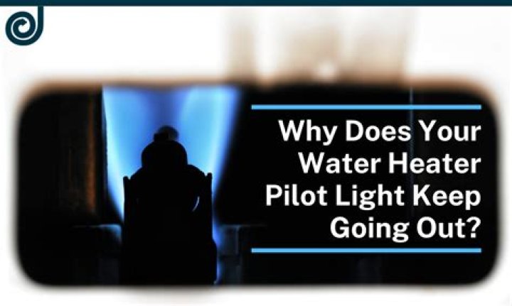 Why does the pilot keep going out on my water heater?