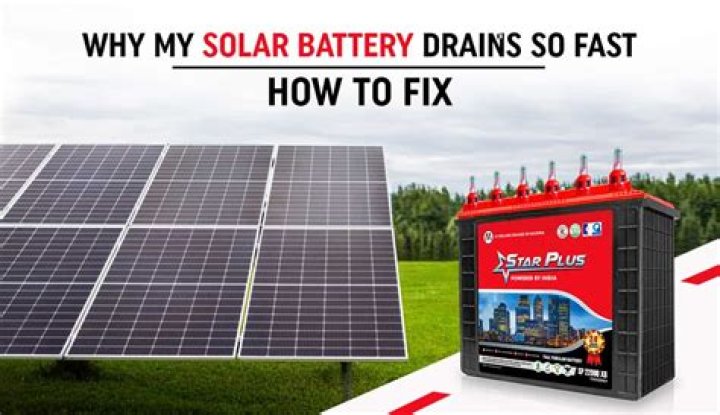 Why inverter battery drains fast?