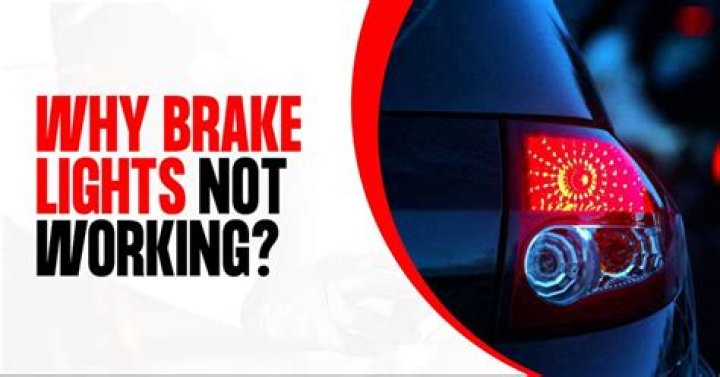 Why is my brake light on when my emergency brake is off?