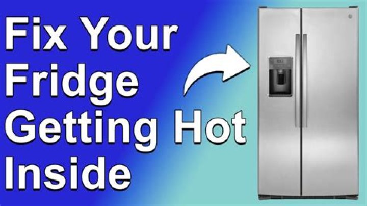 Why is my fridge getting hot?