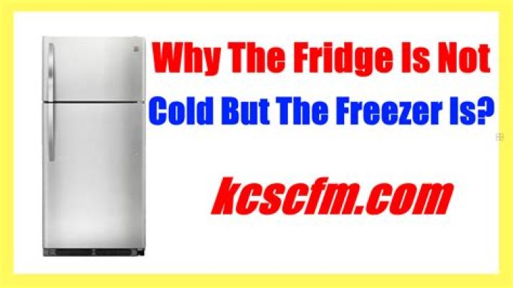 Why is my fridge suddenly not cold?