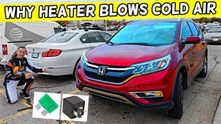 Why is my Honda CRV blowing hot air