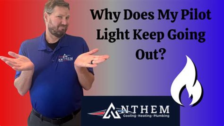 Why is my pilot light always going out?