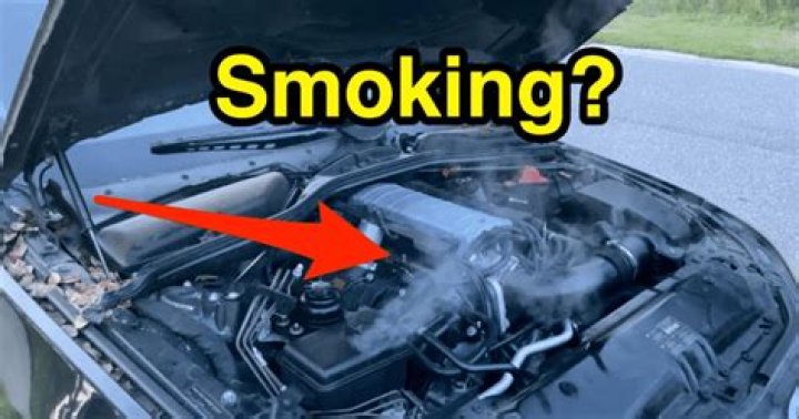 Why is there white smoke coming from my diesel engine?