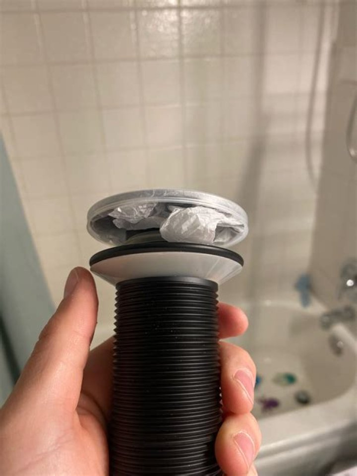 Why not use plumbers putty on plastic