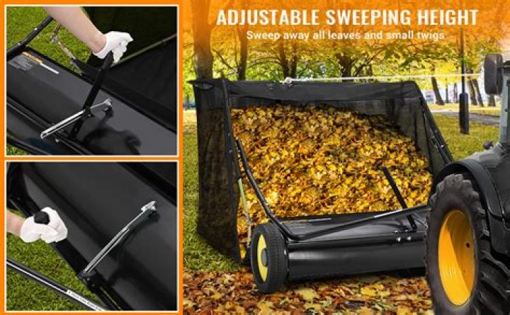 Will lawn sweeper pick up sticks